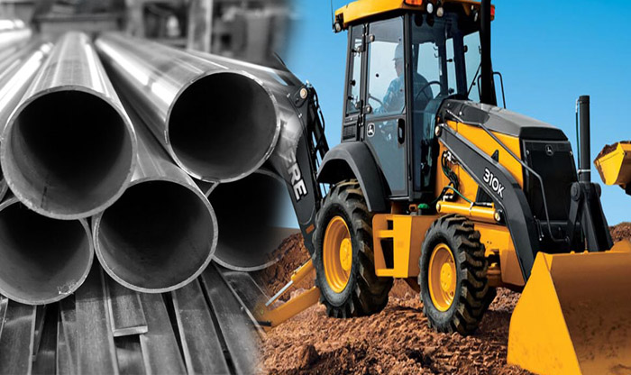 STEEL PIPES AND HEAVY DUTY EQUIPMENTS